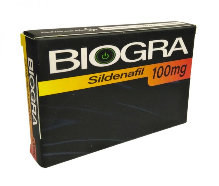 BIOGRA SILDENAFIL 100 MG X 4 TAB  