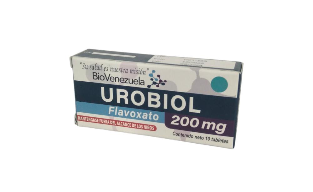 UROBIOL FLAVOXATO 200MG X 10TAB (GENURIN/ GENLET)