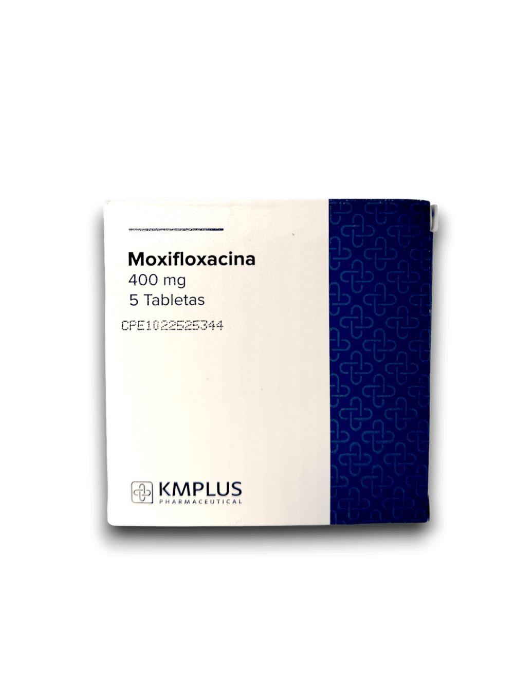 MOXIFLOXACINO 400MG X 5 TAB