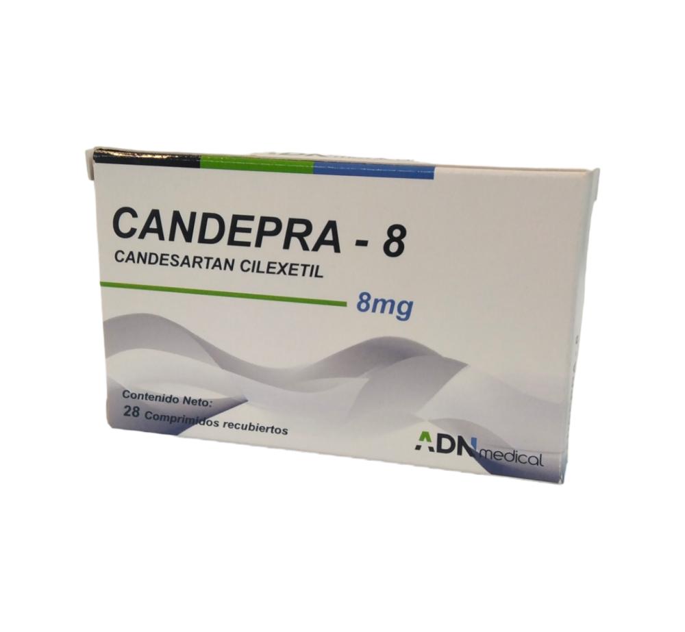 CANDEPRA CANDESARTAN CILEXETIL 8 MG X 28 COMP (CANDER BLOKAX)
