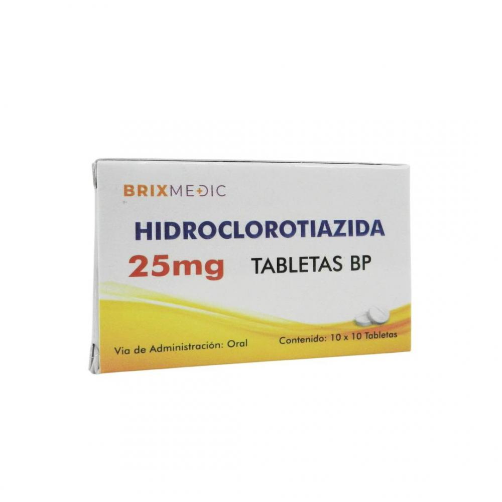 BLIST HIDROCLOROTIAZIDA 25 X 10 COMP (DI-EUDRIN)