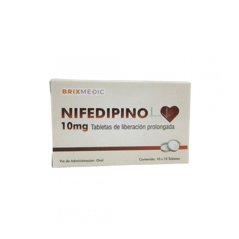 NIFEDIPINO 10 MG X 30 TAB L.P. BRIXMEDIC