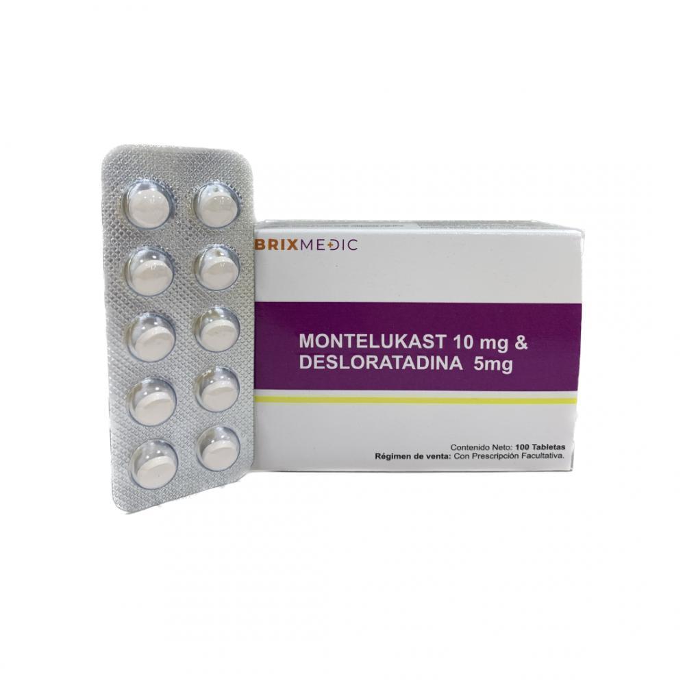 BLIST MONTELUKAST 10MG DESLORATADINA 5 MG X 10 TAB (DESLER M)