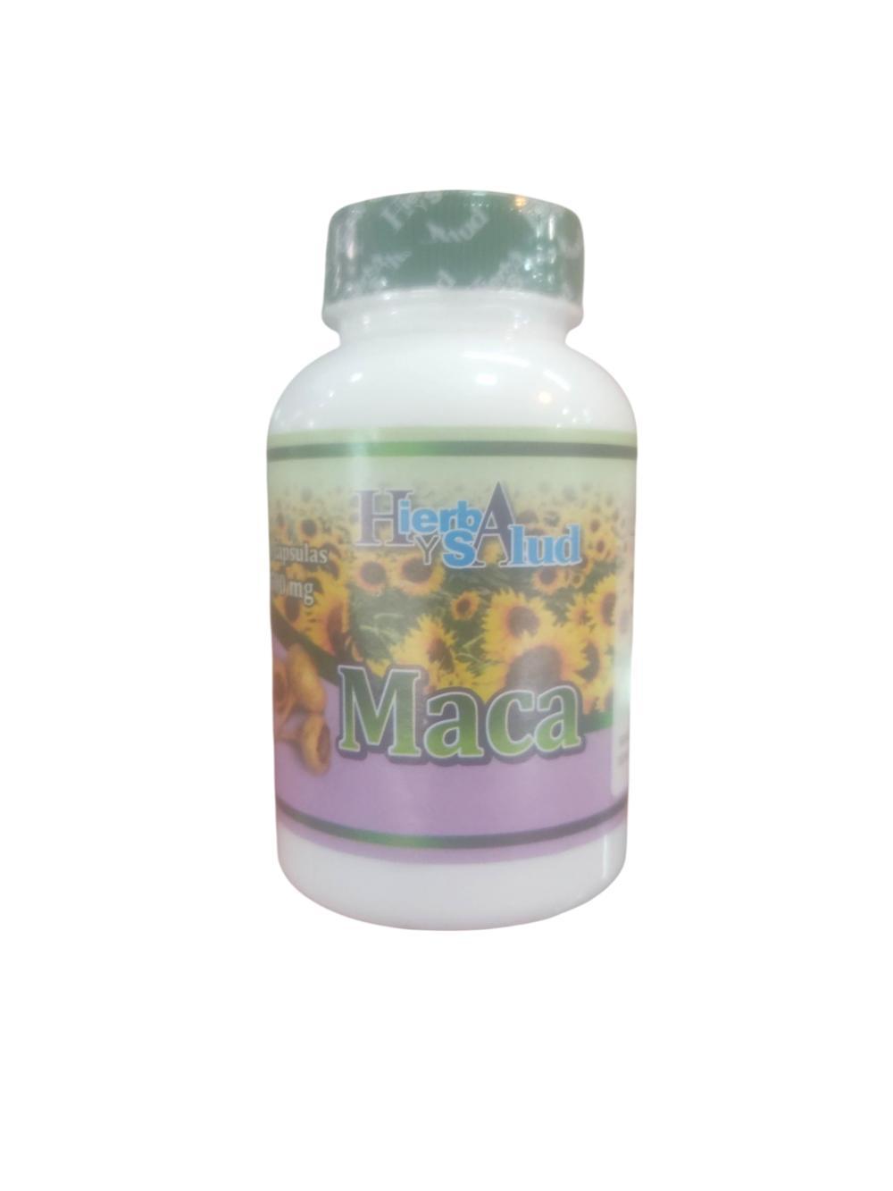 MACA 500 MG X 60 CAP HIERBA Y SALUD